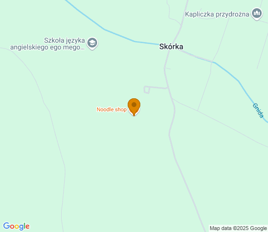 Mapa dojazdu do hurtowni motoryzacyjnej w miejscowości Ostrów Mazowiecka